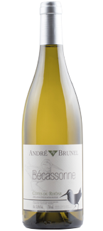 2018 Andre Brunel Bécassonne Cotes du Rhone Blanc