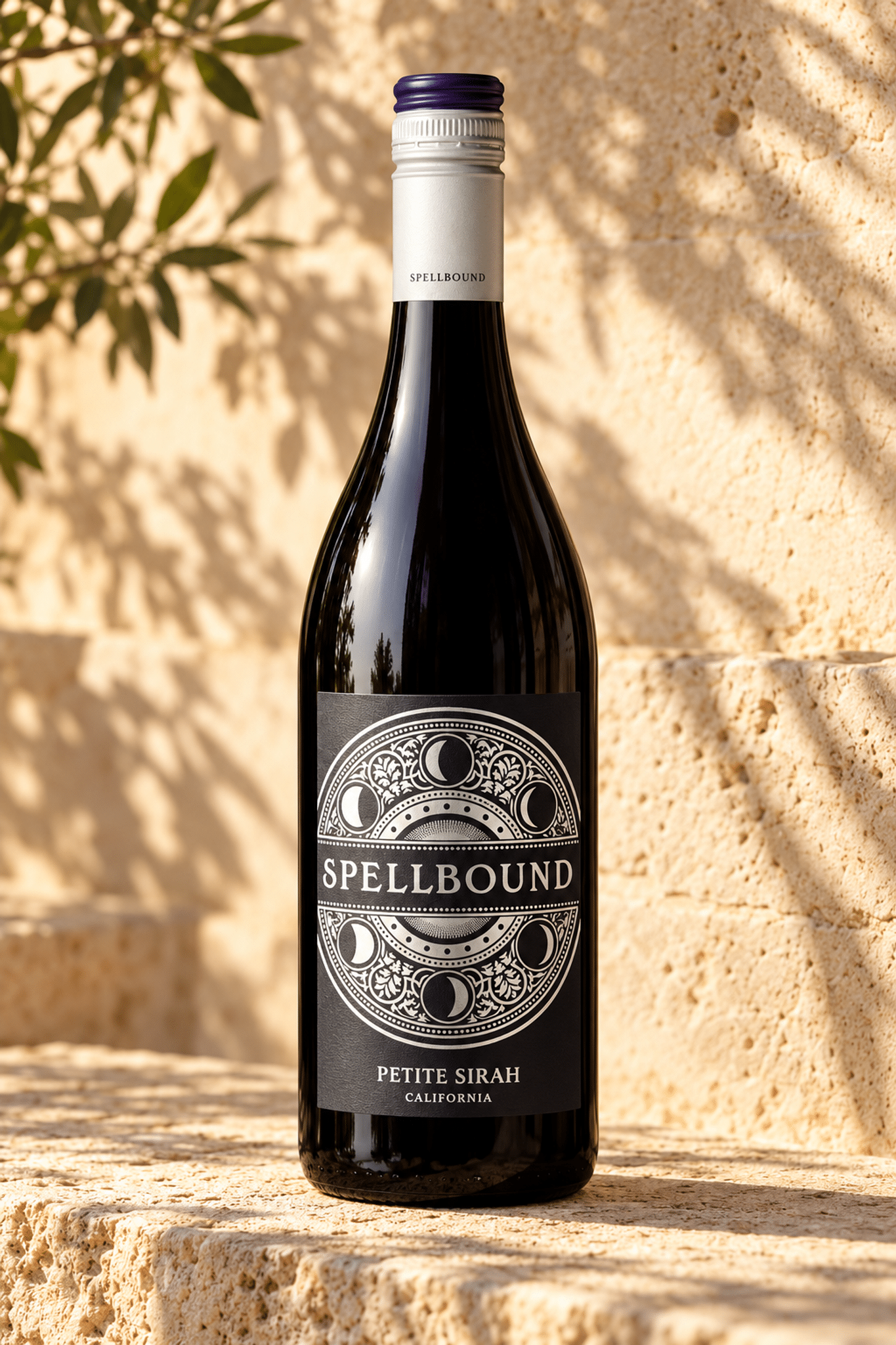 spellbound petite sirah in sunlight