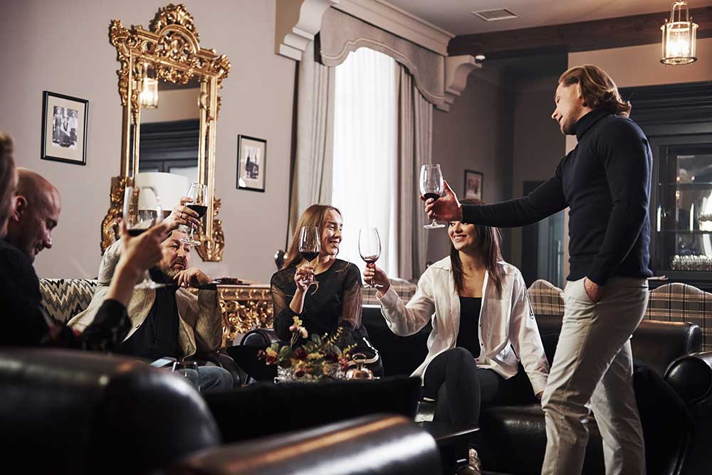 Private-Wine-Tasting private wine tasting inside a beautiful room