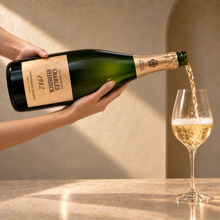 1982 Charles Heidsieck Champagne Charlie Crayerès Collection Magnum